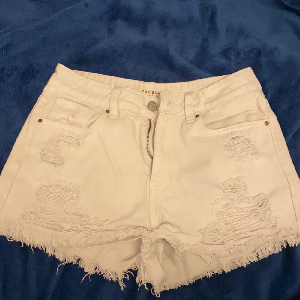Pacsun white shorts